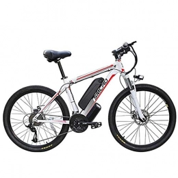 MOLINGXUAN Bici elettriches MOLINGXUAN Elettrico Mountain Bike, 26"X18.5 Electric Lithium Ion Battery Biciclette ciclomotore Intelligente Mountain Bike 48V10.4AH, D