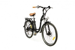 Moma Bikes, Bicicletta Elettrica Shimano, Ruota da 26", Alluminio, Battería Ion-Litio 36V 16Ah