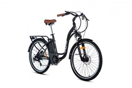 Moma Bikes Bici Moma Bikes BIE28.2NUN - Bicicletta elettrica da 28", unisex, modello classico, colore: nero