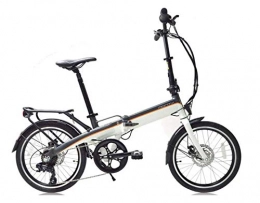 Monty EF39-bicicletta elettrica, colore: nero/verde/argento, 12""/20