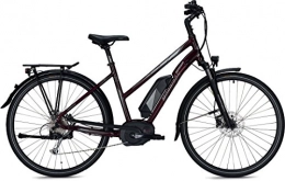 Unbekannt Bici elettriches Morrison e della Bike e 6.028pollici 50cm trapezio Bordeaux lucido