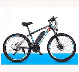  Bici elettriches Mountain Bike Elettrica per Adulti, Bicicletta Elettrica da 26 Pollici con Batteria Rimovibile agli Ioni di Litio 36V 8Ah / 10 Ah, Cambio velocità 21 / 27 (Color : C, Size : 27 Speed ​​36V10Ah) Equitazi