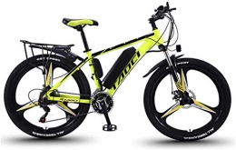 ZJZ Bici elettriches Mountain bike elettrica per adulti con pneumatici grassi, biciclette leggere in lega di magnesio Biciclette per tutti i terreni 350W 36V 8AH Bicicletta per pendolari per uomini, ruote da 26 pollici