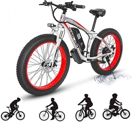 MQJ Bici elettriches MQJ Ebikes 500 W Mountain Mountain Bike per Adulti, 48 V 15Ah Batteria Al Litio in Lega Di Alluminio in Lega Di Alluminio Bicicletta Ciclismo, E-Bike con Trasmissione Professionale a 27 Velocità per