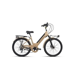 MYLAND Bici MYLAND Corso Hybrid 26.1 26'' 7v 468Wh Marrone 2022 Taglia M (Urban City Bike Elettriche)