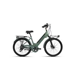 MYLAND Bici MYLAND Corso Hybrid 26.1 26'' 7v 468Wh Verde 2022 Taglia M (City Bike Elettriche))