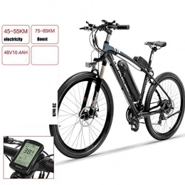 MYYDD Bici elettriches MYYDD Mountain Bike elettrica, 26 Pollici Mens E-Bike Citybike Commuter Bike con Batteria al Litio Rimovibile 36V / 48V, C, 48V50km