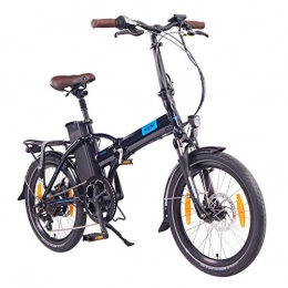 NCM Bici NCM London 20” Bicicletta elettrica Pieghevole, 36V 15Ah 540Wh Blu