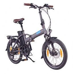 NCM Bici elettriches NCM London 20” Bicicletta elettrica Pieghevole, 36V 15Ah 540Wh Grigio
