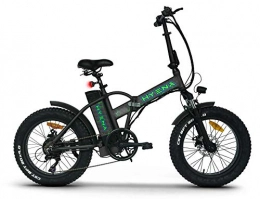 ncx moto Bici elettriches ncx moto Fat-Bike Bicicletta Elettrica Pieghevole a Pedalata Assistita 20" 250W Nero Verde / Azzurro