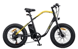Nilox Bici elettriches Nilox - E-Bike J3 National Geographic - Bici Elettrica a Pedalata Assistita - Motore Brushless High Speed da 250 W e Batteria LG da 36 V - 10.4 Ah - Ruote 20” Fat e Cambio Shimano a 7 Marce