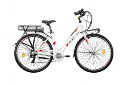 Atala Bici NUOVO MODELLO ATALA 2021 E-Bike E-RUN 7.1 ANT / GREEN 28" WHITE / RED UNISEX 45