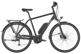 Ortler Bici elettriches ORTLER Bozen 2018 - Bicicletta da Trekking, Altezza Telaio: 55 cm, Colore: Nero Opaco