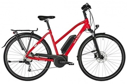Ortler Bici elettriches ORTLER Bozen Trapez 2019 - Bicicletta da Trekking, da Donna, Colore: Rosso, Donna, Rosso, 45 cm