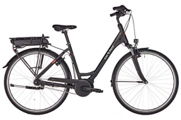 Ortler Bici elettriches Ortler Wien Wave - Bicicletta elettrica da donna, altezza telaio 50 cm, colore nero opaco