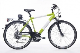 Powerbike Bici elettriches PB bici elettrica Croce Men with BIFS III, 24V / 11, batteria 6Ah, verde / bianco