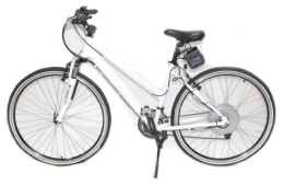 Powerbike Bici elettriches PB elettrico Bike City Lady, con BIFS III, batteria 24V / 9Ah, bianco