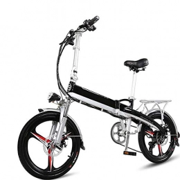 Deliya Bici elettriches Pieghevole Bici Elettrica 400 W E-Bike 20"*48V 10.4Ah Batteria Display LCD con 5 Livelli di velocità di PAS, Max Resistenza 80Km