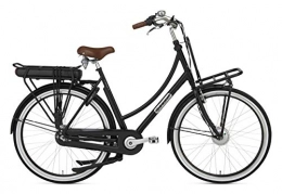 POPAL Bici elettriches POPAL Prestige-E 28 Pollice 57 cm Donne 3SP Freni a rulli Nero Opaco