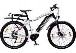 PowerPac Baumaschinen GmbH Bici elettriches PowerPac PEDELEC - Mountain Bike elettrica, 27, 5" Freni a Disco + Batteria agli ioni di Litio 36 V 17 AH (612 Wh) – Modello 2019