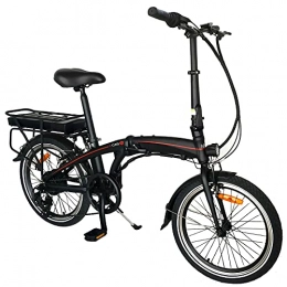 CM67 Bici elettriches Pure Bici Pieghevole Bicicleta eléctrica City bike elettrica pneumatici da 20 pollici Bicicletta pieghevole con batteria rimovibile Adatto per uomini e donne adulti