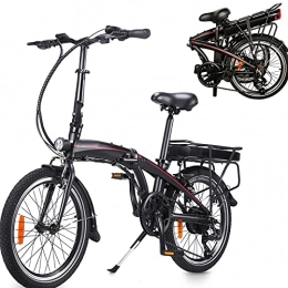 CM67 Bici elettriches Pure Bici Pieghevole Bicicleta eléctrica City bike elettrica schermo LCD Bicicletta pieghevole con batteria rimovibile Adatto per brevi viaggi