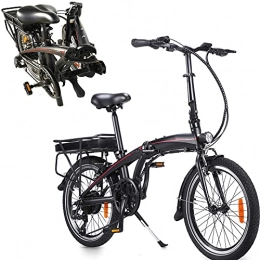 CM67 Bici elettriches Pure Bici Pieghevole Bicicletta elettrica per adulti Bicicletta elettrica pieghevole motore da 350W Bicicletta pieghevole con batteria rimovibile Bicicletta unisex