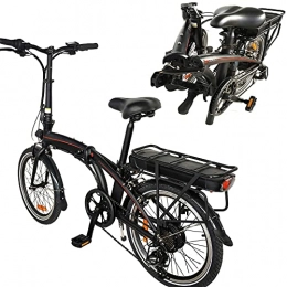 CM67 Bici elettriches Pure Bici Pieghevole City bike elettrica Bicicletta elettrica per adulti endurance da 50 km Bicicletta pieghevole con batteria rimovibile Adatto per brevi viaggi