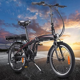 CM67 Bici elettriches Pure Bici Pieghevole City bike elettrica City bike elettrica schermo LCD Bicicletta pieghevole con regolatore a 5 velocità Adatto per regali per adulti