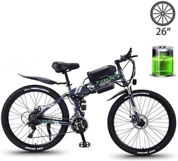 Qinmo Bici elettriches Qinmo Bicicletta elettrica, elettrica E-Bike Mountain Bike for Adulti con 350W 36V 13Ah agli ioni di Litio 26inch MTB for la Corsa Esterna (Nero)