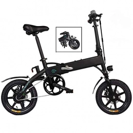 Qinmo Bici elettriches Qinmo Bicicletta elettrica, Pieghevole e-Bici elettrica Bici for Adulti 36V 7.8 AH agli ioni di Litio 25 km / H Max velocit E-MTB con Display LED (Nero)