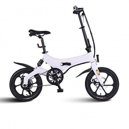 Qinmo Bici elettriches Qinmo Bicicletta elettrica, Regolazione a 3 velocità, Batteria Ricaricabile 36V, Anti-Skid Pneumatici Pieghevoli Resistenti all'Usura, utilizzati for Lo Sport di Guida all'aperto