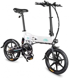Qinmo Bici elettriches Qinmo Biciclette for Adulti permutano Ebike con 250W Motore e 6 velocit Cambio Elettrico di Alta capacit agli ioni di Litio for la Bicicletta Lavoro Esterni e Il pendolarismo (Color : White)