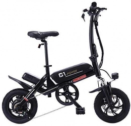 QLHQWE Bici elettriches QLHQWE Mini ebike Bici Elettriche Bici Uomini 250w Pieghevole elettrica per Adulti Bici di 36V e per Adulti Ebike Disco Donne Freni Biciclette elettriche