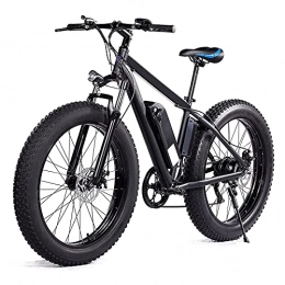 QTQZ Bici elettriches QTQZ Bicicletta elettrica Multiuso per Adulti e Adolescenti Bicicletta da Neve 26" Fat Tire Bike 500W 48V / 12.5AH Batteria E-Bike Ciclomotore Telaio in Lega di Alluminio aeronautico 3 modalità di