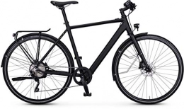 Rabeneick Bici Rabeneick TS-E Speed Diamant - Bicicletta elettrica da trekking, altezza telaio 50 cm, colore nero opaco