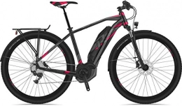 RAYMON Bici elettriches RAYMON E-Tourray 6.0 Pedelec Bicicletta elettrica Trekking, Grigio / Rosso 2019, 48cm