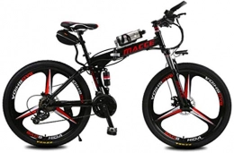 RDJM Bici elettriches RDJM Bciclette Elettriche Bike elettrica Mountain Bike, 12Ah Gamma di batteria al litio ad alta efficienza di chilometraggio 30-50km-Acciaio elevato in acciaio al carbonio Bicycle elettrico da 26 poll