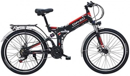 RDJM Bici elettriches RDJM Bciclette Elettriche Elettrico Mountain Bike, Sospensione 26 '' Bici elettrica for Adulti E-Bike 48V 10Ah agli ioni di Litio Intero e 21 velocità Gears