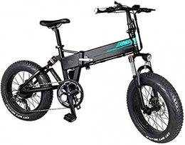 RDJM Bici RDJM Bciclette Elettriche Veloce Biciclette elettriche for Adulti elettrica Mountain Bike con 20 Zoll 250W Display LCD di 7 velocità deragliatore 3 modalità for Adulti Adolescenti