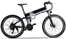 RVTYR Bici elettriches RVTYR Sospensione M80 500W 48V10.4AH Bici di Montagna elettrica Completa Bici elettrica Pieghevole (Color : 500w+Spare Battery)