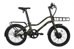 RYMEBIKES Bici elettriches Rymebikes Bicicletta elettrica 20" Nairobi, Unisex, Verde Scuro, Taglia Unica