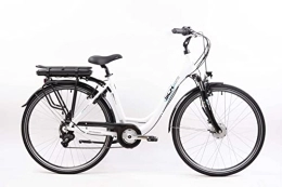 SCH Bici elettriches SCH Bici elettrica a pedalata assistita Moving 28'' City Bianca, Unisex Adulto, Medium