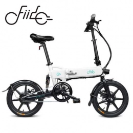 shewt Bici elettriches shewt FIIDO D2 Bicicletta elettrica Pieghevole- Motore da 250 W, 25 km / h, 7, 8 AH 30-60 km Distanza in miglia con Supporto per Telefono Cellulare, 3 modalità di Lavoro