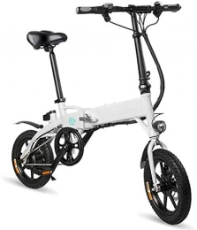 SHOE Bici SHOE Bici elettrica Pieghevole Mountain Bike E-Bike, 3 modalità, 250W a Motore, 7.8Ah Batteria, fari a LED Anteriore, Manubrio Regolabile e sedili