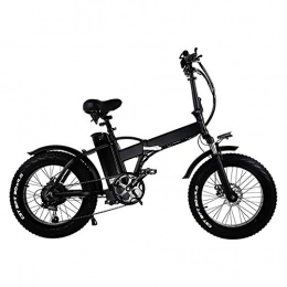 SMAA Bici SMAA 20" Pieghevole Bici elettrica Fat Tire Bicicletta elettrica della Montagna con Il Motore 500W 48V 15AH Batteria al Litio Rimovibile con Display LCD tachimetro, ebike per Adulti