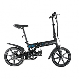 Smartgyro SG27-090 Bicicletta Elettrica Pieghevole Unisex – Adulto, Nero, L
