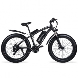 SONGZO Bici elettriches SONGZO Bicicletta elettrica da 26 pollici, 1000 W, 48 V, 17 Ah, con pedale, da spiaggia