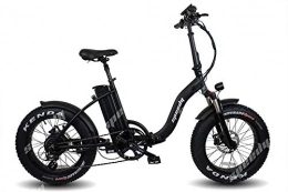 Speedy Ebike Bici elettriches Speedy Ebike - Elegant 750w 48v - 17, 5ah Bicicletta Elettrica Pieghevole Fat Bike (Nero)