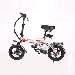 SYJ Bici elettriches SYJ Auto elettrica Pieghevole, Bicicletta elettrica Montagna elettrica Bicicletta Batteria al Litio Auto elettrica Adatta per Adulti Fare la Spesa 48v27a